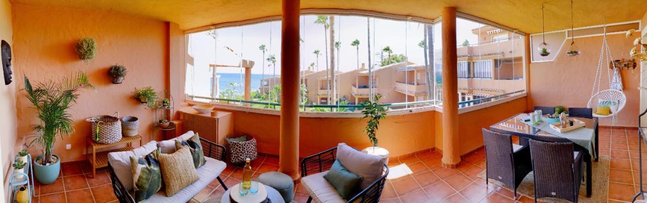IKRAM FRONT BEACH Bermuda Beach Apartment Estepona Bagian luar foto